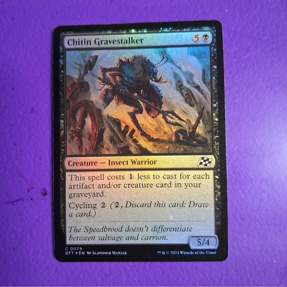 Chitin Gravestalker Aetherdrift Foil